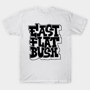 Graffiti Vibes: Unleash the Spirit of East Flatbush T-Shirt